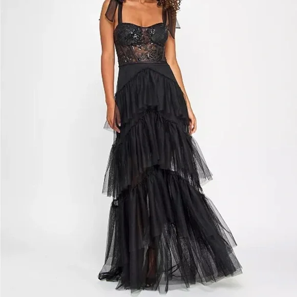 City Studio | Dresses | Prom Homecoming Wedding Guest Dress Black Tie Gown 